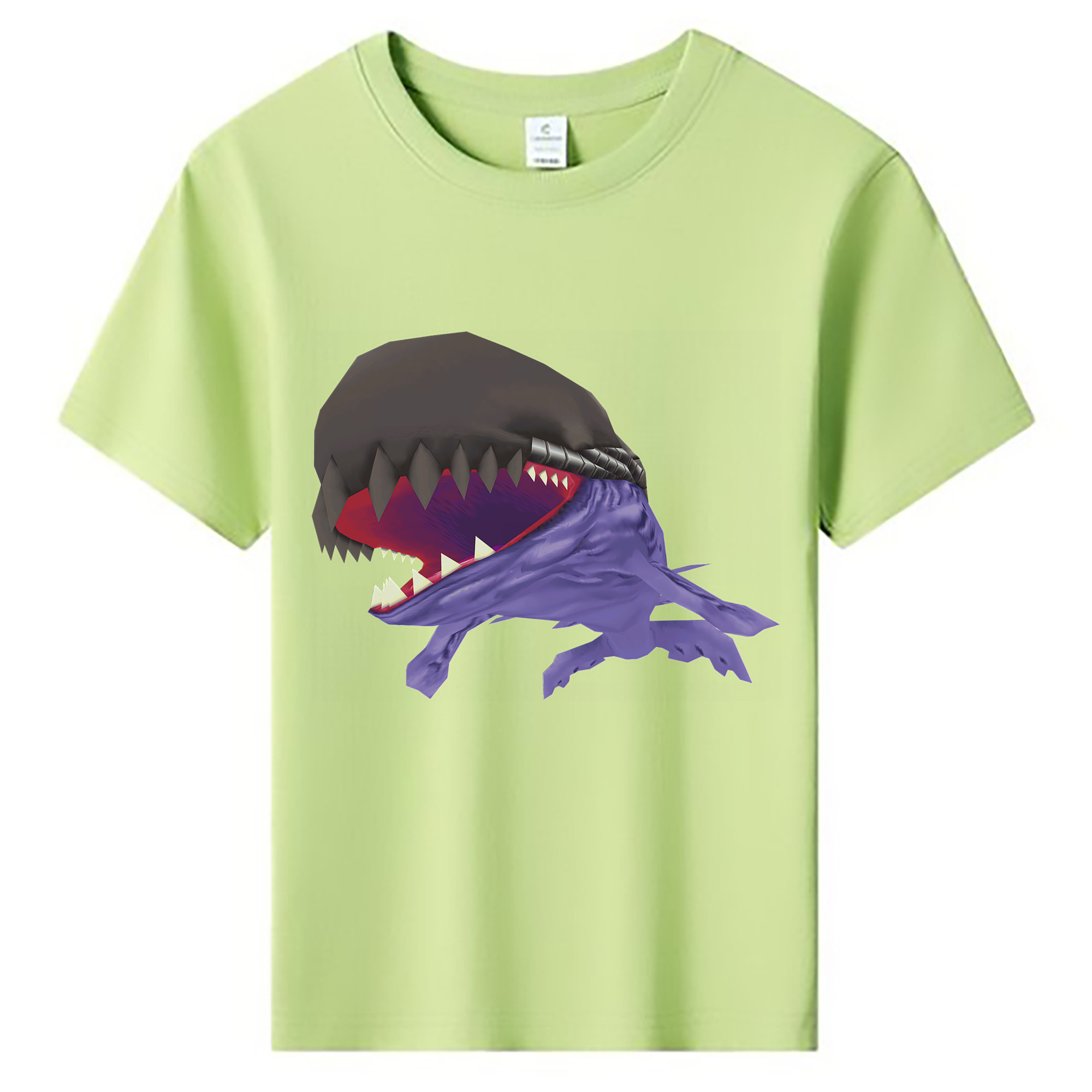 （画像用） Digimon デジタルモンスター/デジモン 綿100％キッズTシャツ（フロントプリント）